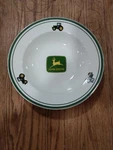 John Deere Vintage Gibson Soup Salad Cereal Pasta Bowls 9" Diameter. Fixed Price $22.49.