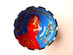 Jessica Sporn - Woman Of Valor Decorative Bowl 2009 Prosperity Tree. Fixed Price $17.00.