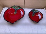 2011 Bluesky Ceramics Heather Goldminc Wild Apple Red Set Of. Fixed Price $33.00.