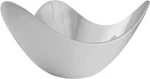 Nambe Wave Serving Bowl, Polished Alloy Metal, Oven Safe, 9 Inch - Silver. Fixed Price $29.00.