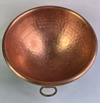 Vtg Cordon Bleu France Hammered Copper Mixing Bowl Made 11 Nice Look. Fixed Price $99.99.