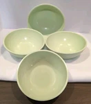 Vtg Lands' End Melamine Bowls Set Of 4 Cereal Mint Green Camping Outdoors. Fixed Price $15.99.