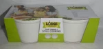 Lodge Stoneware 6OZ Baking And Serving Ramekin Cup Set Of 2. Fixed Price $14.99.
