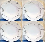 Waterford Lismore Butterfly Coupe Rim Soup Bowls With Tags # 154464. Fixed Price $223.20.