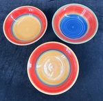 Set Of 3 - Royal Norfolk Mambo Rainbow Soup Cereal Bowls 7.5". Fixed Price $21.84.