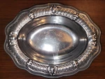 Wilton Armetale Germain Oval Bowl Richard Collection 8.5 Inch Rare. Fixed Price $24.99.