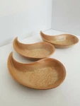 Caffco International Biltmore Inspirations Set Of 3 Olmstead Oak Serving Bowls. Fixed Price $13.95.