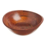 Lipper Set Of Wavy Rim Bowl Wooden Cherry Finish Salad Fruit #2713 New. Fixed Price $19.49.