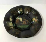 Exquisite Hand Painted 19THC Papier-m Ch Fantail Fruit Bowl (C.1890-1900). Fixed Price $166.58.