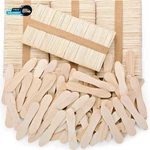 4000 Pcs Ice Cream Bulk Mini Disposable Tasting Spoons Set Wooden.. Fixed Price $53.55.