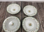 Mikasa Anson Coulture Collection 7.75" Rimmed Soup Bowl Floral L2001 Set Of 4. Fixed Price $51.13.