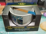 Batman Ceramic Ramen Bowl With Chopsticks 20OZ Dc Comics By Silver Buffalo New!. Fixed Price $14.99.