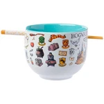 Harry Potter Ramen Bowl 20OZ With Chopsticks Hogwarts Icons Official Merchandise. Fixed Price $25.19.