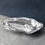 Beatriz Ball Ocean Oyster Medium Bowl Platter 15" Aluminum Home Decor Gift New. Fixed Price $119.00.