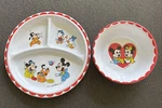 Disney Mickey & Friends Babies Melamine Child's Plate Bowl Selandia 1984. Fixed Price $10.00.