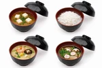 Japanbargain Japanese Miso Soup Bowls With Lids, Set Of 4 Small Traditional L.... Fixed Price $28.49.
