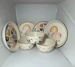 Pillowfort Melamine Bowl Plate Fruit Vegetable Target Bpa Free Set 7. Fixed Price $28.77.