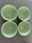Martha Stewart Jadite Cereal Bowls 4!. Fixed Price $48.00.
