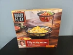 Bobby Flay 2 Tier Chip & Dip Server 10" 6" Diameter 8" Tall. Fixed Price $41.00.