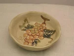 Tabletops Gallery Cabernet Individual Dip Bowl Plate Brown Grapes. Fixed Price $11.95.