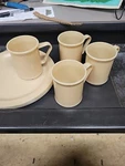 Vintage Cambro 96CW133 Camwear 9.6 Mug Lot 4. Fixed Price $22.50.