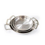 New 360 Cookware Piece Fry Pan Set With Short Handles. Fixed Price $470.00.