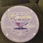 Lolita "eating For Two" Love My Sundae 12 Oz. Parfait Glass - New. Fixed Price $7.50.