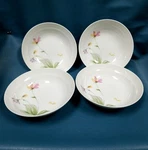 Mikasa Set 4 Replacement Natures Garden Japan Soup Cereal Bowls Spring Flowers.. Fixed Price $29.99.