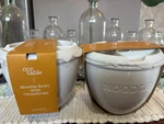 Our Table Ceramic Noodle With Lid And Sauce Compartments New 2 Bowls. Fixed Price $15.00.