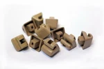 Sunvisor Clip Set Holder For Mercedes W123 Pieces Beige Color. Fixed Price $56.99.