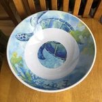 Galleyware Sea Turtle Melamine Outdoor Indoor 11" Serving Bowl Nautical Nwt Rare. Fixed Price $25.00.