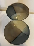 Sango "gold Dust Green" Set Of 2 Soup Bowls Cereal 8" Stoneware #5040. Fixed Price $24.90.