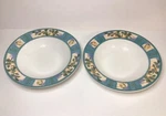 Mikasa Sunshine Orchard Large Rim Soup Bowls 9 1/2 Inch Diameter Set Of. Fixed Price $24.99.