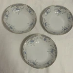 Set Of 3 Vtg Imperial China W. Dalton Seville Fruit Berry Bowl 5 1/2" Blue Rose. Fixed Price $12.99.
