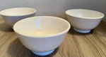 Vintage Pier 1 Solid White Cereal Soup Bowl Lot Of Handcrafted Italy 5.5". Fixed Price $58.00.