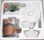 American Girl Addy's Ice Cream Set Treats Pie Bowls Forks Vase Doilies New. Fixed Price $152.95.