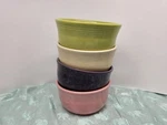 Fiesta Gusto Bowl Lot Of 4 28OZ Peony, Mulberry, Ivory& Lemongrass. Fixed Price $63.00.