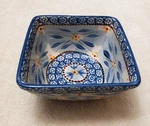 Temptations By Tara Old World Blue 1.5 Qt Square Baker Baking Dish. Fixed Price $25.00.