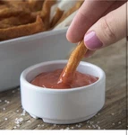 Carlisle 41002 Oz. White Straight Sided Melamine Ramekin - 48/CASE. Fixed Price $45.00.