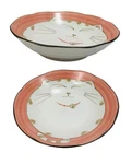 Japanbargain, Set Of 2 Japanese Soup Bowls Shallow Porcelain For Curry Rice. Fixed Price $35.26.