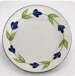 Dansk Verona DAN43 Rim Soup Pasta Bowl 9.5 Blue Floral China. Fixed Price $12.55.