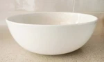 Martha Stewart Kensington Whiteware Serving Bowl Macy's 9" Diameter. Fixed Price $51.00.