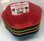 Double Dipper Bowls Set Of 6 Made In Usa Bpa Free. Dishwasher & Microwave Safe. Fixed Price $19.99.