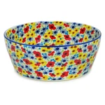 Polish Pottery Bowl 9" Winter To Spring Unikat. Fixed Price $164.89.