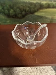 American Girl Mary Grace Banquet Table Glass Punch Bowl & Ladle - Retired 2013. Fixed Price $41.80.