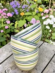 Tag Ltd Bowls Sonoma Stripe Celadon Cereal Soup Set Of 4. Fixed Price $29.74.