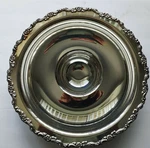 Wm Rogers By Onieda Round 15.5" Chip Veggie Dip Serving Platter. Fixed Price $8.99.
