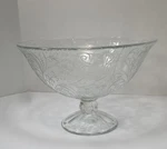 Southern Living At Home Victoria Pressed Glass Serving Bowl 10". Fixed Price $14.99.