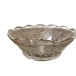 Vtg Anchor Hocking Harvest Grapes Leaves Fruit Bowl Display Kitchen Dining Room. Fixed Price $19.99.