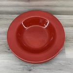 Target Home American Simplicity Stoneware Red 14" Pasta Serving Bowl. Fixed Price $12.99.